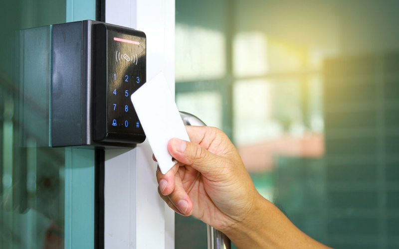 access control being opened by card escondido ca