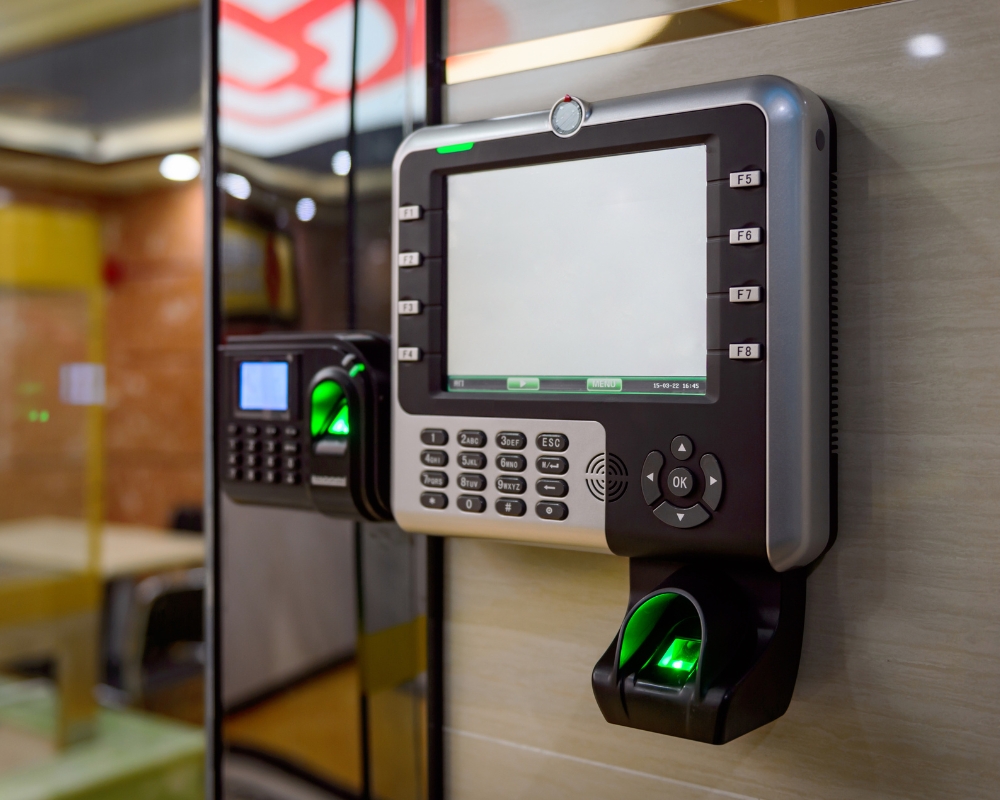 access control system installed at building wall oceanside ca